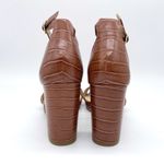 Chinese Laundry  Croco Embossed Chunky Heel Sandals Photo 3