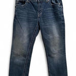 Miss Me  Boyfriend Denim Capris JB5501P2 Y2K Grunge Western Size 29 Photo 0