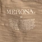 Merona 100% cotton floral T-shirt medium M Photo 2