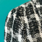 J. Crew Black & White Houndstooth Tweed Blazer Button Career Office Workwear 0 Photo 4