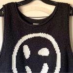 Slow Love Old Skool Cotton Knit Tank Top Charcoal Size 2 EUC Gray Size L Photo 2