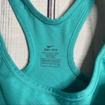 Nike Dri- Fit Sports Bra Size Small Teal Blue Green Non Padded Yoga Athletic Gym Photo 1