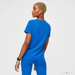 FIGS  technical collection royal blue scrub top Size XXL Photo 2