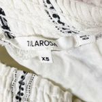 Tularosa  Jacqueline Tunic Mini Dress Women’s Size XS Ivory Striped Tribal Lined Photo 6