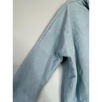 Tuckernuck Blue Rollins Funnel Neck Ribbed Pullover Size Medium Photo 5