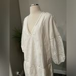 Club Monaco NWT  Eyelet Mini Dress in‎ White Sz Medium $249 Photo 9