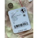 Free People NWT  Via Dress Womens Large Gingham Cotton Midi Yellow Shirt Sundress Photo 5