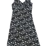 EXPRESS Vintage Y2K  black floral slip dress Photo 0