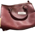 Charming Charlie BURGUNDY satchel with crossbody strap, nwt Photo 0