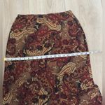 Carol Rose Vintage   Midi Skirt in Brown and Red 🥀🌹🏵️ Photo 3