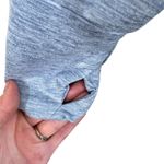 Eddie Bauer Train Ascent Blue Heather Scrunch Neck Athletic Top Women's Size L Photo 3