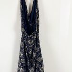 Nasty Gal Vintage Pon De Floral Halter Dress Photo 3