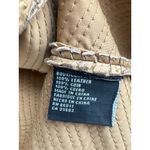 Bebe  Womens Tan Leather Jacket Size S Photo 3