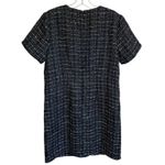 Loft  Women's Tennis Metallic Tweed Fringe Pocket Mini Dress 4 -NWT Photo 5