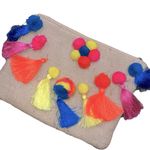 None Glamorous cute neon color Pom Pom travel bag Photo 0