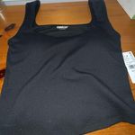 PacSun Black Square Neck Tank Top Photo 0