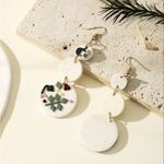 Elegant Polymer Clay Drop Botanical Design for Daily Alloy Ear Hooks Earrings‎ Photo 8