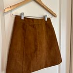 Divided Button Up Suede H Skirt Photo 2