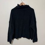Abercrombie & Fitch  Wedge Turtleneck Sweater Size XL Black Jumper Photo 3