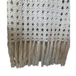 Eleven Six Crochet Midi Dress White Lotus Quiet Luxury Resortwear Tan Photo 7