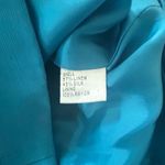 Talbots  Collection Linen Silk Blue Lightweight Blazer Jacket Pockets Womens Sz 8 Photo 8