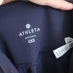 Athleta  | Straight Up Salutation Yoga Pants in Navy XXS Photo 8