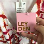 Leyden Tie Dye Front Slit Maxi Dress Red Medium Photo 8