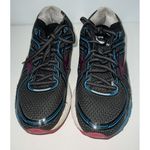 Brooks  Womens Adrenaline GTS 16 Running Shoes Black Sneakers Size 8.5 Turquoise Photo 1