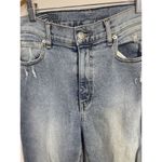 Revice Denim Revice Women Blue Jeans Star Back‎ Size 28 USA Made Hi Rise Distressed Photo 2