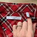 Foxcroft  Non-iron Red Plaid Shirt Dress 18 Photo 1