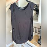 It closet black ripped and distressed black tank top Photo 6