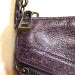 Botkier  plum purple crossbody bag  with zippers and‎ studs Photo 5