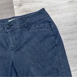 Bass & Co. Women’s Charcoal Straight Mid Rise Denim Pants Size 8 Black Photo 2