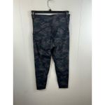 Spanx Look at Me Now Gray/Green Camo Seamless High Rise Leggings in size L. Photo 3