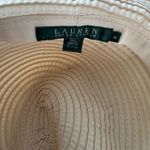 Ralph Lauren Lauren  Cream Wide-Brim Sun Hat Size M‎ Photo 5