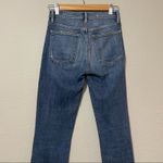 frame denim  Le High Straight Medium Wash Jeans Womens 24 Blue Denim Zip Fly Photo 8