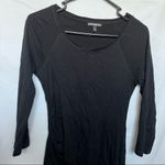 EXPRESS  raglan sleeve t-shirt dress  xs black Photo 1