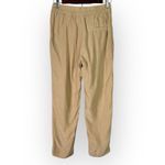 & Other Stories & Other Stories Pull-On Pants Women's 2 Beige Cropped Elastic Waist Drawstring Photo 1