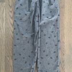 CHAUS NEW YORK Vintage Chaus Sport Medallion Printed Tapered Pants in Heather Grey Size Medium Photo 7