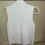 Madewell NWT Cotton Johnny-Collar Sweater Tank size large Photo 3
