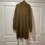 Banana Republic Womens Medium Cowl Neck Brown Dress Photo 2