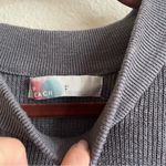 Free People FP Beach Charcoal Oversized Malibu Solid Surf Pullover Sweater Size Large Photo 1