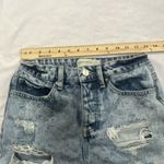 Ban Jara Women's Size 3/25 Denim Jean Shorts Distressed Raw Hem Light Wash Photo 7