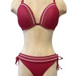 Venus Bikini Swimsuit 2pc Smocked Side Ties 10 DD 32DDD 34DD 36D Photo 0