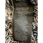 VERO MODA Sheer Blouse Womens Size M Black White Ruffle Neck Flared Sleeve NEW Photo 7