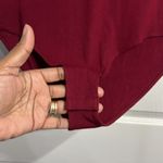 MANGOPOP  Burgundy V-neck Body Suit - Short sleeves - Size XL Photo 1