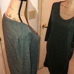 Liz Lange  Green and grey maternity dress. Photo 3