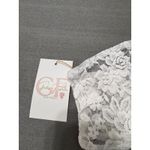 Goddess Fashion Lace Bandeau Top White Stretch Polyester Elastane M Size M Photo 2