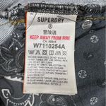 Superdry  Slim Button Fly Cut Off Denim Shorts Photo 8