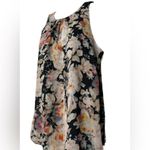 Philosophy Blouse Floral Size Medium Lined Sleeveless Top Photo 3